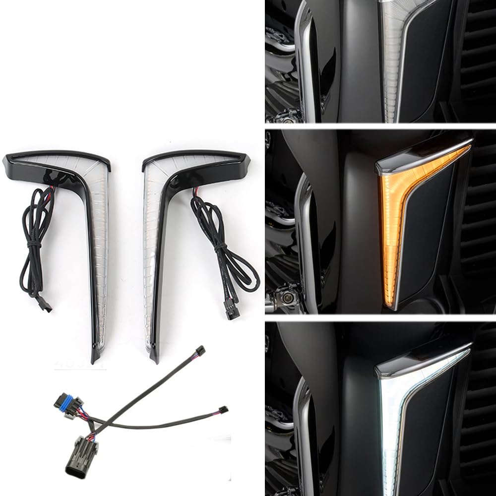 Amazon.com: ZYTIGHTER Waterproof LED Lower Fairing Turn Signal